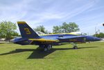 162826 - McDonnell Douglas F/A-18A Hornet at the Fort Worth Aviation Museum, Fort Worth TX - by Ingo Warnecke