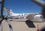 N122BK @ KLBB - Raytheon B200 Super King Air at Lubbock Preston Smith Intl. Airport, Lubbock TX - by Ingo Warnecke