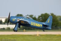 N68RW @ KOSH - Grumman F8F-2 Bearcat Bella  C/N 121776, N68RW - by Dariusz Jezewski www.FotoDj.com