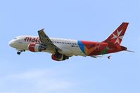 9H-AEN @ LFPO - Airbus A320-214, Take off rwy 24, Paris-Orly airport (LFPO-ORY) - by Yves-Q