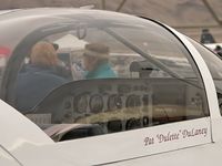 UNKNOWN @ KLSV - The cockpit of some unidentified aircraft. (Sorry!) - by Brad Campbell