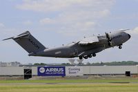 EC-406 @ LFPB - Airbus A-400M Atlas, Take off rwy 05, Paris-Le Bourget (LFPB-LBG) Air show 2015 - by Yves-Q
