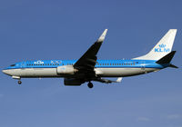 PH-BXV @ LFBO - Landing rwy 32L with additional '100' titles... Still in old c/s - by Shunn311