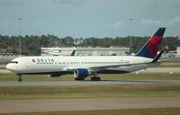 N198DN @ KMCO - Boeing 767-332 - by Mark Pasqualino