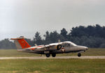 1130 - Austrian Air Force display team Saab 105OE at the 1977 International Air Tattoo at RAF Greenham Common, Berkshire - by Peter Nicholson