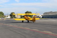 N69765 @ SZP - 1941 Boeing Stearman A75N1, Continental W670 220 Hp radial, taxi - by Doug Robertson