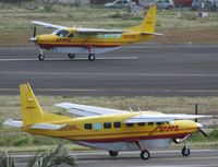 N900HL @ TNCM - Some DHL action at TNCM - by Daniel Jef