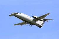 D-INKY @ LFBD - Piaggio P-180 Avanti, Take off rwy 23, Bordeaux-Mérignac airport (LFBD-BOD) - by Yves-Q