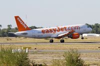 HB-JXB @ LFBD - Airbus A320-214, Landing rwy 05, Bordeaux Mérignac airport (LFBD-BOD) - by Yves-Q