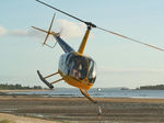 VH-FCA - Front Stbd view of ‘Brazacca’s Cape York Helicopters’ Robinson R44 Clipper I VH-FCA Cn 1405 departing the North tip of Cape York on 01Jul2006. This is the most Northerly point on the Australian mainland. - by Walnaus47