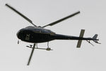 ZK-HBX @ NZWF - Underside view of Wanaka Helicopters Aerospatiale AS-350BA Ecureuil ZK-HBX Cn 1391 arriving at Wanaka NZWF 21Apr2014, during Warbirds Over Wanaka (WOW) 2014. - by Walnaus47