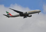 A6-ENZ @ EGLL - Boeing 777-31H/ER on finals to London Heathrow. - by moxy