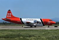 N922AU @ KRDD - refurbished Tanker 22 at Redding on a proving flight from McClellan - by Tom Vance