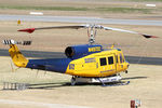 N49732 @ YPJT - Rear Stbd view of McDermott Aviation Bell 214B-1 Biglifter N49732 Cn 28005 Helitack 672 parked at Jandakot Airport YPJT West Australia on 18Nov2013. Equipped with ‘under-cabin’ water tank, with ‘pick-up’ hose. - by Walnaus47
