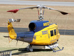 N49732 @ YPJT - Telephoto Rear Stbd view of McDermott Aviation Bell 214B-1 Biglifter N49732 Cn 28005 Helitack 672 parked at Jandakot Airport YPJT West Australia on 18Nov2013. Equipped with ‘under-cabin’ water tank, with ‘pick-up’ hose. - by Walnaus47