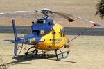 VH-YUQ @ YPJT - Close cropped Rear Stbd view of McDermott Aviation Pty Ltd  Aerospatiale SA-365C-1 Dauphin 2 VH-YUQ Cn 5057 Firebird 623 parked at Jandakot Airport YPJT West Australia on 18Nov2013. - by Walnaus47