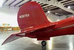 N20753 @ KTHA - Beechcraft D17S Staggerwing at the Beechcraft Heritage Museum, Tullahoma TN - by Ingo Warnecke
