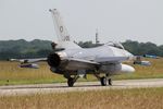 J-015 @ LFRJ - Fokker F-16A Fighting Falcon, Taxiing to flight line, Landivisiau Naval Air Base (LFRJ) Tiger Meet 2017 - by Yves-Q