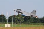 9238 @ LFRJ - Saab JAS-39C Gripen, Take off rwy 26, Landivisiau Naval Air Base (LFRJ) Tiger Meet 2017 - by Yves-Q