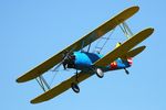 F-AZNF @ LFFQ - Naval Aircraft Factory N3N-3, On display, La Ferte-Alais Airfield (LFFQ) Air Show 2012 - by Yves-Q