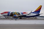 N280WN @ KBOI - Landing 10L. - by Gerald Howard