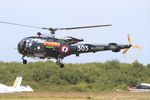 303 @ LFRL - Aerospatiale SA-319B Alouette III, Take off, Lanvéoc-Poulmic Naval Air Base (LFRL) Open day 2015 - by Yves-Q