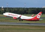 D-ABBY @ EDDT - Boeing 737-86J of airberlin at Berlin-Tegel airport - by Ingo Warnecke