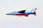 E85 @ LFFQ - Dassault-Dornier Alpha Jet E (F-UGFC), Athos 08 of Patrouille de France 2016, La Ferté-Alais airfield (LFFQ) Air show 2016 - by Yves-Q