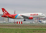 9H-AEN @ LFBO - Landing rwy 32R in new c/s - by Shunn311