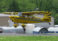 N37BY @ KDTN - Landing runway 14 - by Carl Hennigan