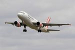 EC-MUY @ LFRB - Airbus A319-111, Take off rwy 25L, Brest-Bretagne airport (LFRB-BES) - by Yves-Q