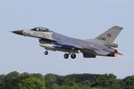 J-015 @ LFRJ - Fokker F-16A Fighting Falcon, Take off rwy 26, Landivisiau Naval Air Base (LFRJ) Tiger Meet 2017 - by Yves-Q