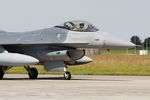 FA-69 @ LFRJ - SABCA F-16AM Fighting Falcon, Taxiing to flight line, Landivisiau Naval Air Base (LFRJ) Tiger Meet 2017 - by Yves-Q