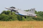 9238 @ LFRJ - Saab JAS-39C Gripen, Take off rwy 26, Landivisiau Naval Air Base (LFRJ) Tiger Meet 2017 - by Yves-Q