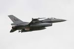 FA-69 @ LFRJ - Sabca F-16AM Fighting Falcon, Climbing from rwy 26, Landivisiau Naval Air Base (LFRJ) Tiger Meet 2017 - by Yves-Q