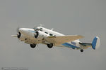 N18E @ KOSH - Beech E18S  C/N BA-383, N18E - by Dariusz Jezewski www.FotoDj.com