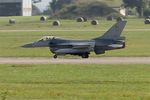 FA-91 @ LFRJ - SABCA F-16AM Fighting Falcon, Take off run rwy 07, Landivisiau naval air base (LFRJ) - by Yves-Q