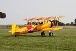 N1922M @ KGBG - At the Stearman Fly In - by Glenn E. Chatfield