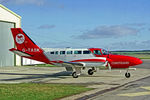 G-TASK @ EGPE - G-TASK   Cessna 404 Titan II [404-0829] (Air Atlantique (AAG)) Inverness (Dalcross)~G 02/02/2002 - by Ray Barber
