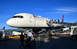 N672DL @ KJAC - At the gate Jackson Hole, WY - by Ronald Barker