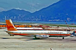 XV-NJD @ VHHX - XV-NJD   Boeing 707-331 [17683] (Air Vietnam) Hong Kong Kai-Tak~B 19/04/1975 - by Ray Barber