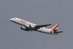 F-HBLF @ LFPG - Embraer ERJ-190-100, Climbing from rwy 08L, Roissy Charles De Gaulle airport (LFPG-CDG) - by Yves-Q