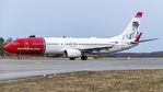 LN-NIB @ ENBR - Taxying in after landing. - by Martin Alexander Skaatun