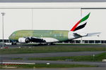 F-WWAS @ LFBO - Airbus A380-861, Taxiing to Airbus workshop, Toulouse-Blagnac Airport (LFBO-TLS) - by Yves-Q
