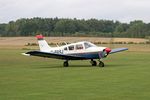 G-BASJ @ EGHP - G-BASJ 1972 Piper PA-28 Cherokee Popham - by PhilR