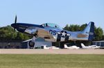 N351DT @ KOSH - North American P-51D - by Mark Pasqualino