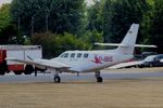 D-IBIS @ EDKB - Cessna T303 Crusader at Bonn-Hangelar airfield during the Grumman Fly-in 2022 - by Ingo Warnecke