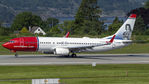 LN-ENN @ ENBR - T/O rwy. 17. - by Martin Alexander Skaatun