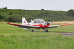 G-IDID @ EGFH - Ex-RAF aircraft XX699 coded F operated for the charity Aerobility. - by Roger Winser