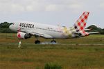 EC-MUY @ LFRB - Airbus A319-111, Landing rwy 25L, Brest-Bretagne airport (LFRB-BES) - by Yves-Q